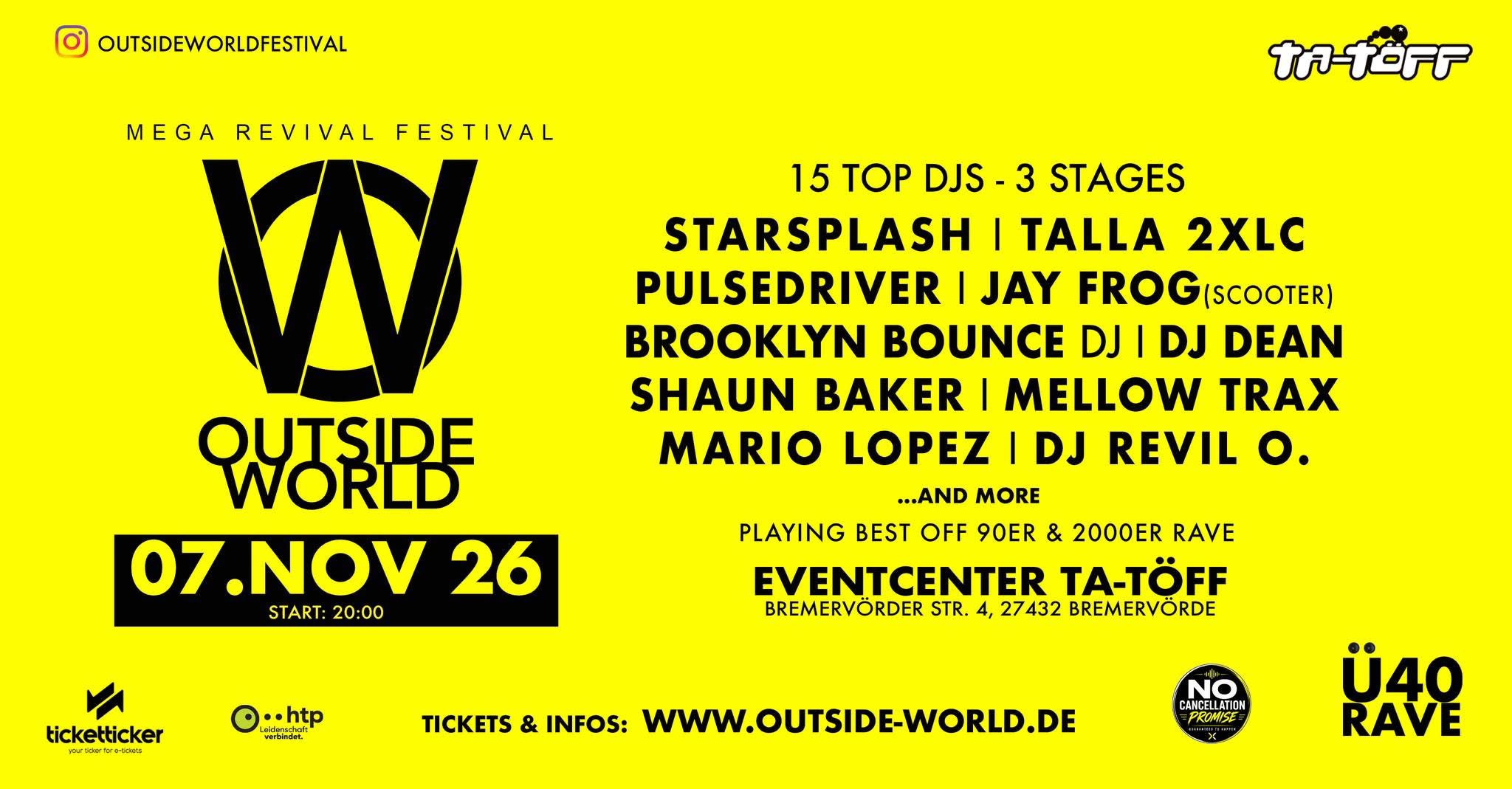 OUTSIDE WORLD FESTIVAL - Bevern Flyer