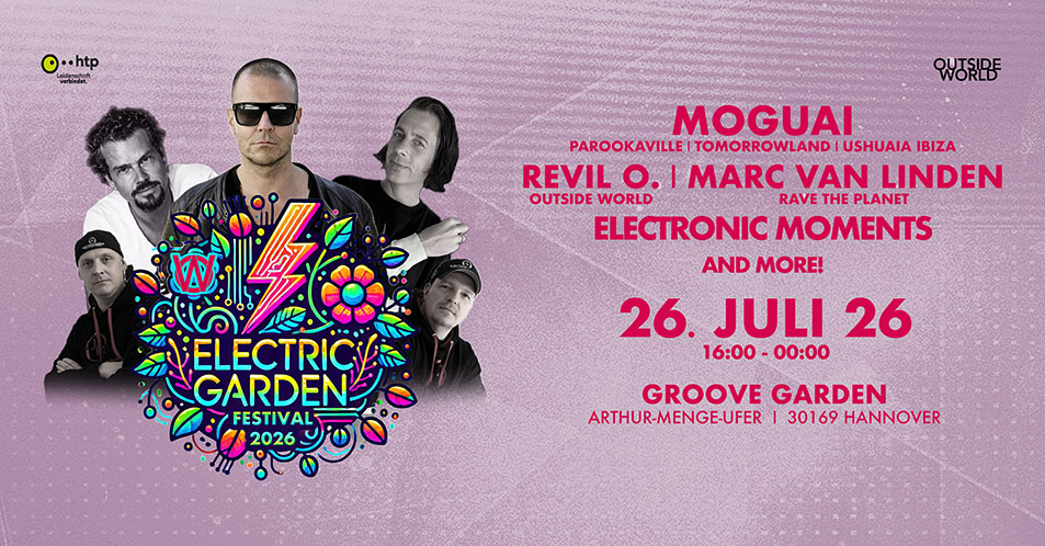 Electric Garden Festival Flyer