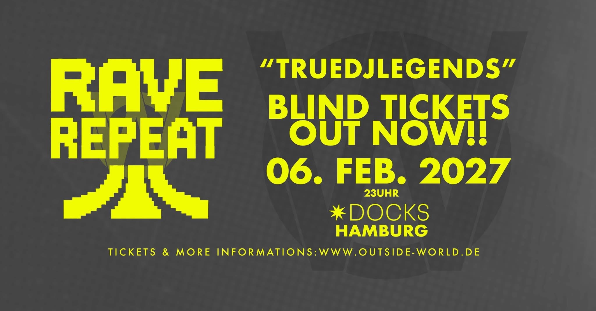 Rave Repeat DOCKS Hamburg Flyer